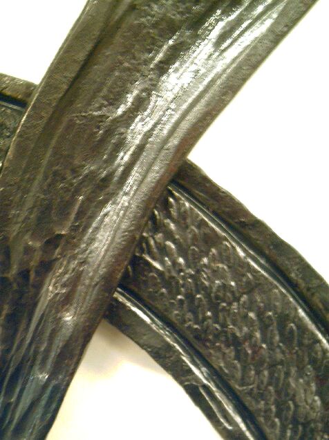 Detail of wall sculpture