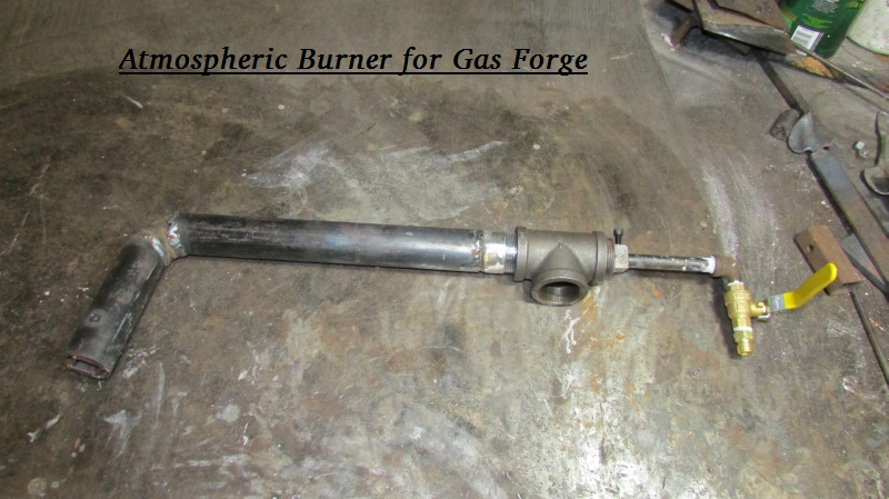 Atmospheric
                                                          Burner for
                                                          Blacksmith Gas
                                                          Forge
